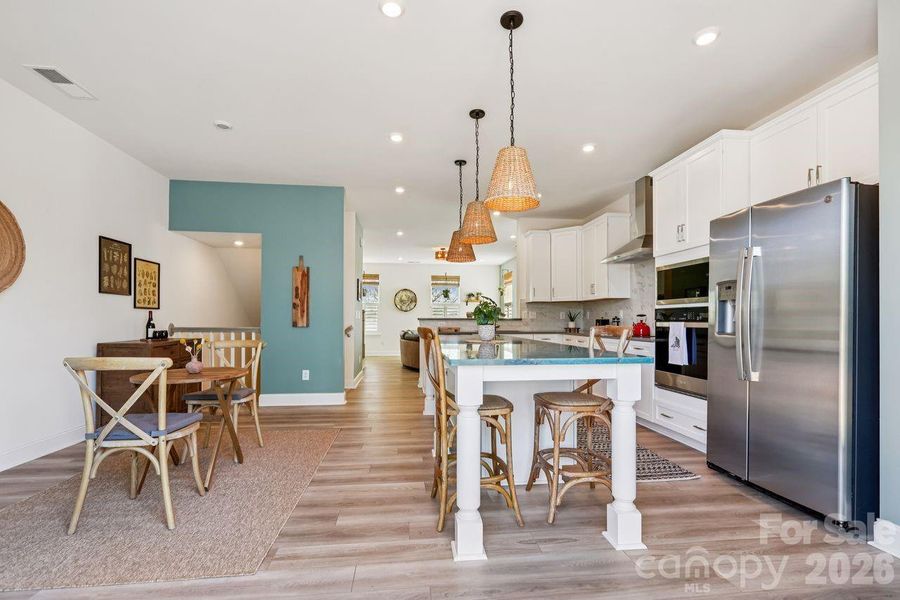 Furnished interior view inside a new home in , Fort Mill (Image 6).