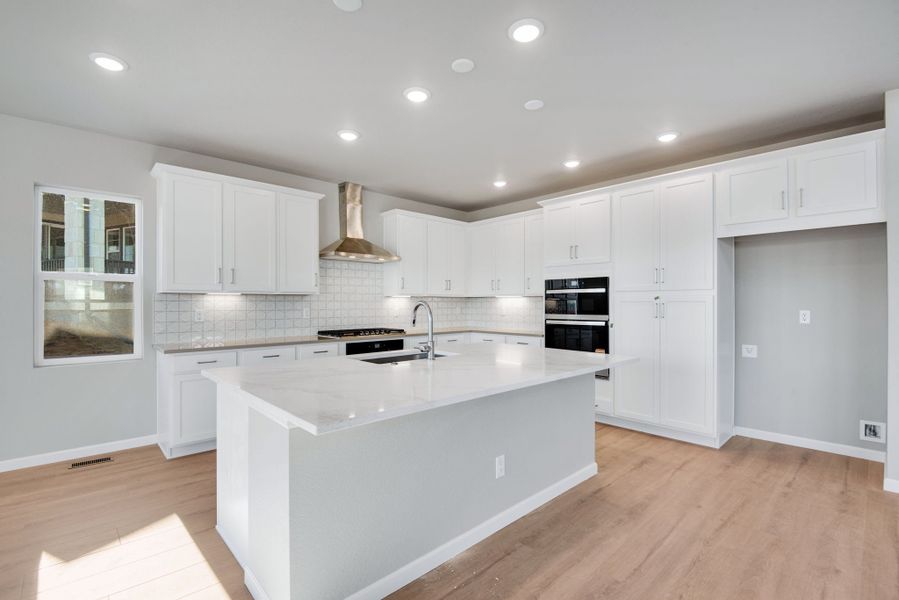 Furnished interior view inside a new home in Sterling Ranch, Littleton (Image 4). Furnished interior view inside a new home in Sterling Ranch, Littleton (Image 4).