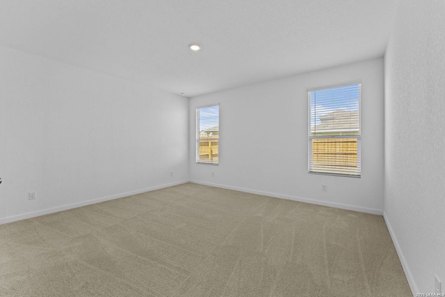 Spacious, unfurnished interior of a new home in Hightop Ridge, Converse (Image 17).