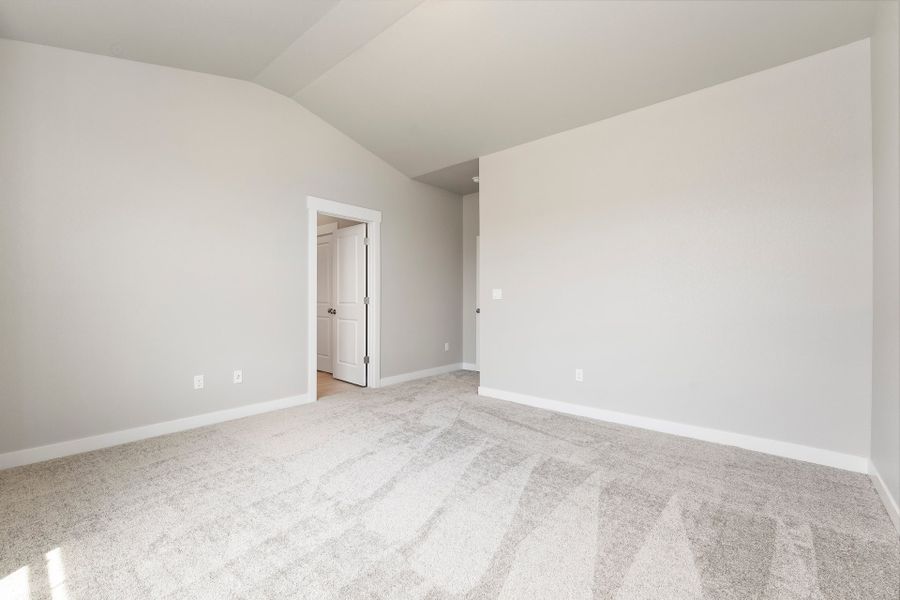 Spacious, unfurnished interior of a new home in The Lakes at Centerra, Loveland (Image 16). Spacious, unfurnished interior of a new home in The Lakes at Centerra, Loveland (Image 16).