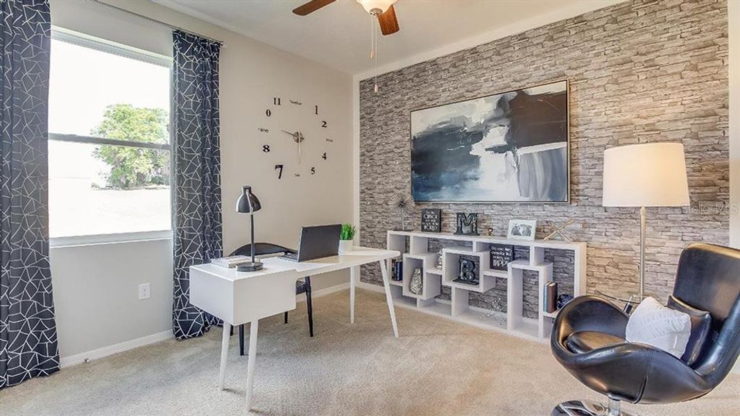 Furnished interior view inside a new home in , Plant City (Image 10). Furnished interior view inside a new home in , Plant City (Image 10).