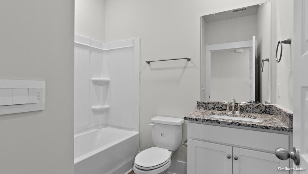 Furnished interior view inside a new home in Merchant Point, Jacksonville (Image 13). Furnished interior view inside a new home in Merchant Point, Jacksonville (Image 13).