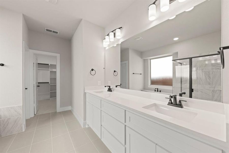 Furnished interior view inside a new home in Solterra, Mesquite (Image 15).