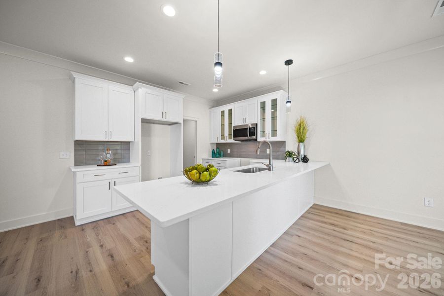 Furnished interior view inside a new home in , Charlotte (Image 6).
