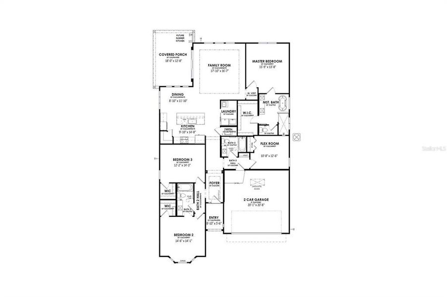 LV36 Derby Timeless Artisan Floor Plan