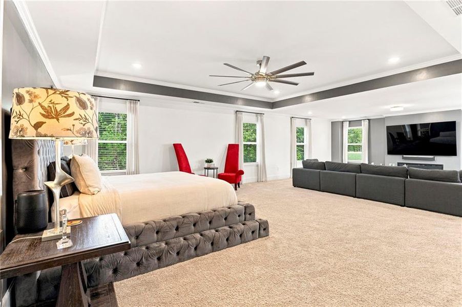 Furnished interior view inside a new home in , Conyers (Image 14).