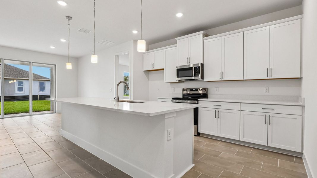 Furnished interior view inside a new home in Trailside, Mount Dora (Image 9).