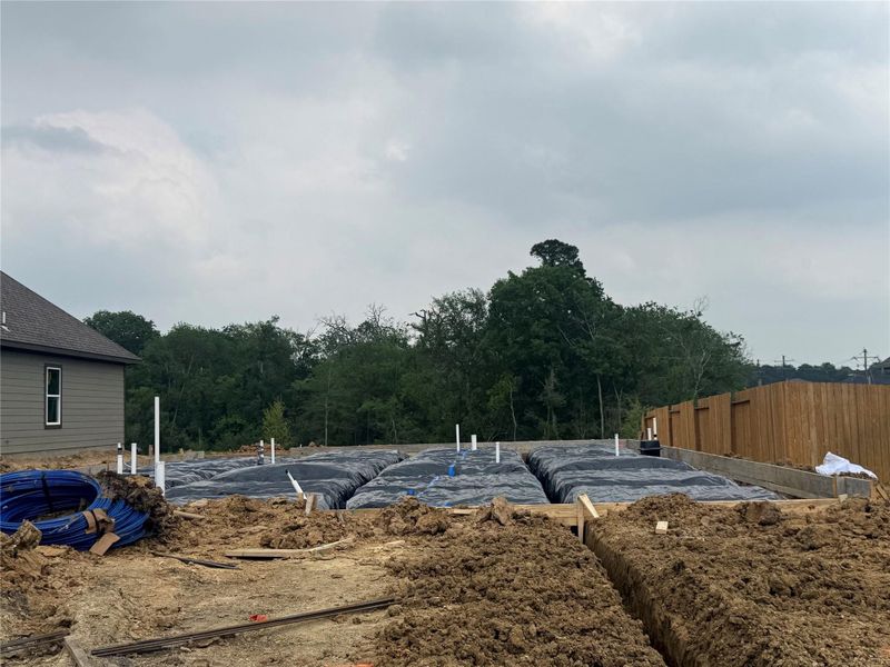 Site preparation for new homesites in Lexington Heights, Willis (Image 4).