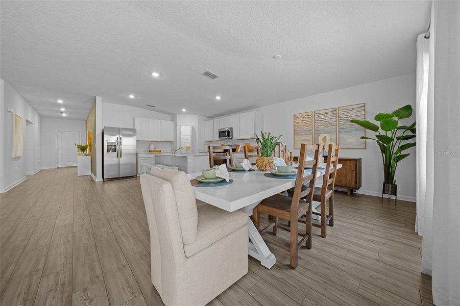 Furnished interior view inside a new home in Tara Forest East, Alachua (Image 26).