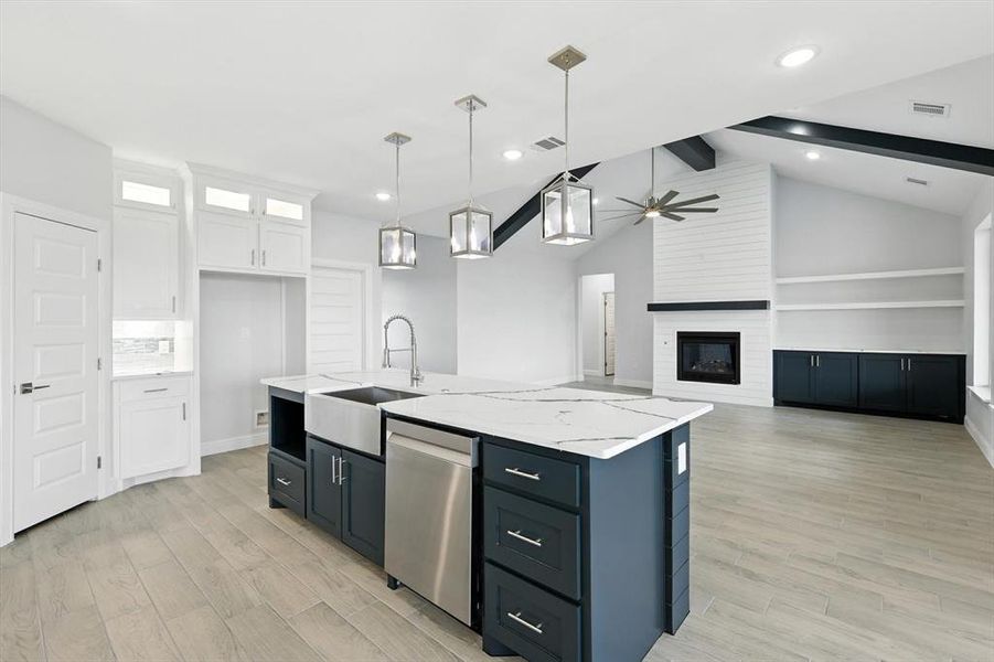 Furnished interior view inside a new home in , Sanger (Image 7). Furnished interior view inside a new home in , Sanger (Image 7).