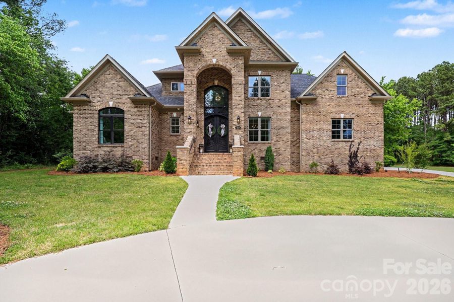 Front exterior of a new home in , Salisbury, NC, highlighting curb appeal (Image 25).