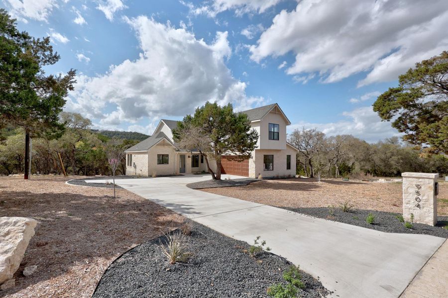 NEW CONSTRUCTION, Over an acre of land with private backyard backing a greenbelt, 100% stone and stucco, with wood accents