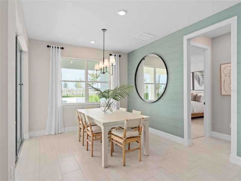 Furnished interior view inside a new home in Bridgewalk, St. Cloud (Image 4).