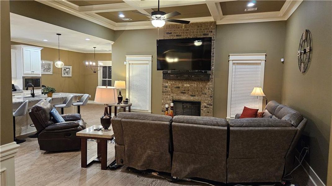 Furnished interior view inside a new home in , Kathleen (Image 31).