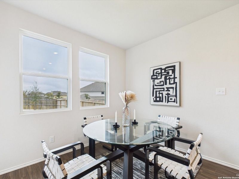 Furnished interior view inside a new home in Bricewood, San Antonio (Image 12).