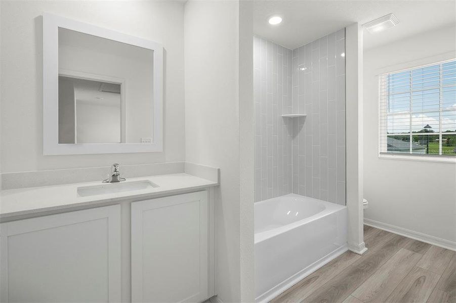 Furnished interior view inside a new home in Tula Parc, Astatula (Image 10).