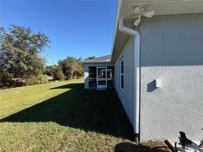 Exterior details and patio area of a home in , North Port (Image 23). Exterior details and patio area of a home in , North Port (Image 23).