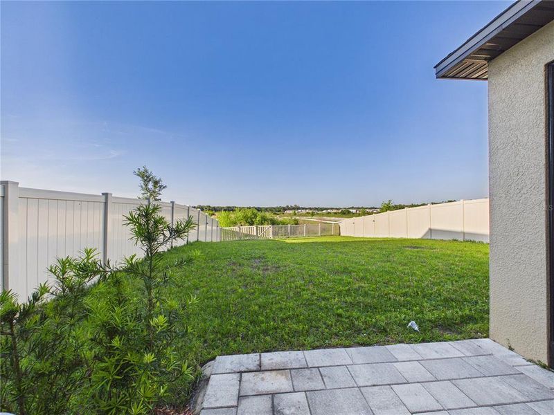 Exterior details and patio area of a home in Two Rivers, Zephyrhills (Image 26).