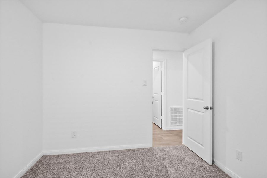 Spacious, unfurnished interior of a new home in William Trails, Willis (Image 7). Spacious, unfurnished interior of a new home in William Trails, Willis (Image 7).