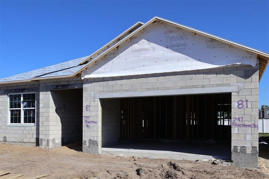 In-progress construction of a new home in Estates at Rivercrest, Sanford, FL (Image 23).