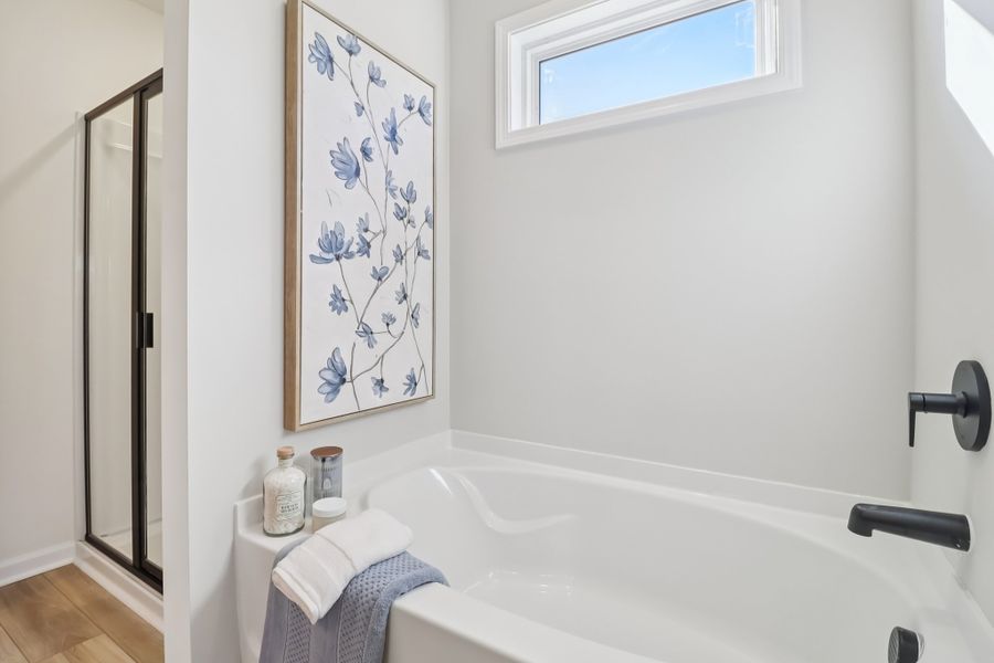 Representative furnished interior of a home built from the Makenzie II by Great Southern Homes in Peachtree Hills, Lexington (Image 64).