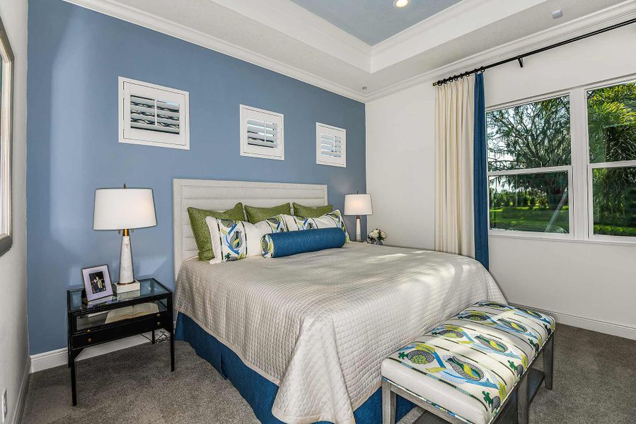 Representative furnished interior of a home built from the Endless Summer 4 by Neal Communities in Boca Royale Golf & Country Club at Wellen Park, Englewood (Image 14).