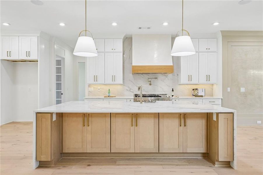 Furnished interior view inside a new home in , Hoschton (Image 9).