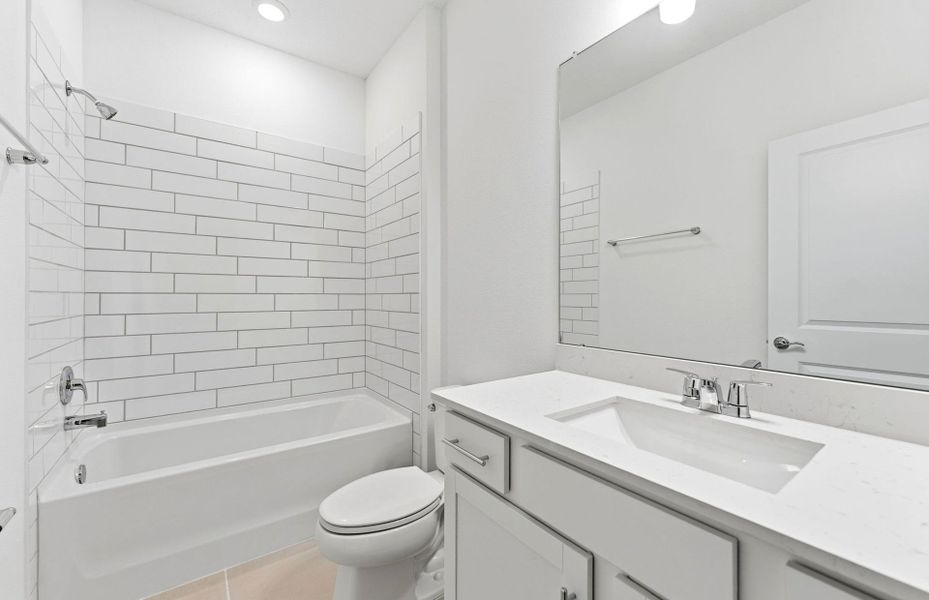 Furnished interior view inside a new home in Caldera, Spring Hill (Image 9).
