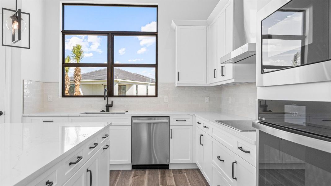 Furnished interior view inside a new home in , Port St. Lucie (Image 8).