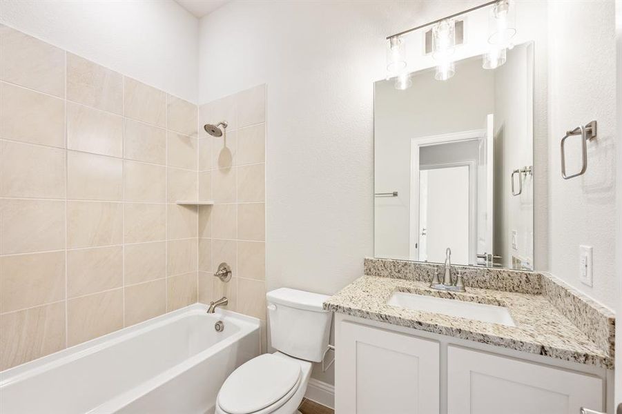 Furnished interior view inside a new home in Somerset, Venus (Image 13).