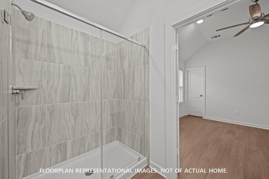 Close-up of interior finishes inside a home in Sorella, Tomball (Image 9).