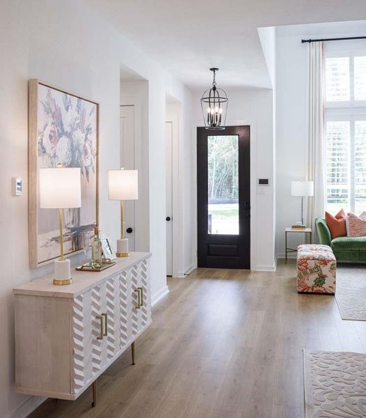 Furnished interior view inside a new home in Woodforest Townhomes, Montgomery (Image 37).