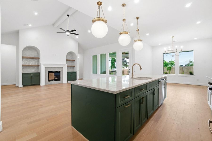 Furnished interior view inside a new home in , Montgomery (Image 19).
