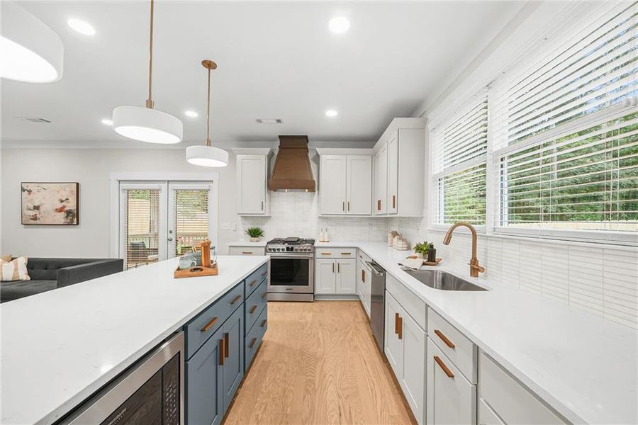 Furnished interior view inside a new home in , Scottdale (Image 40).
