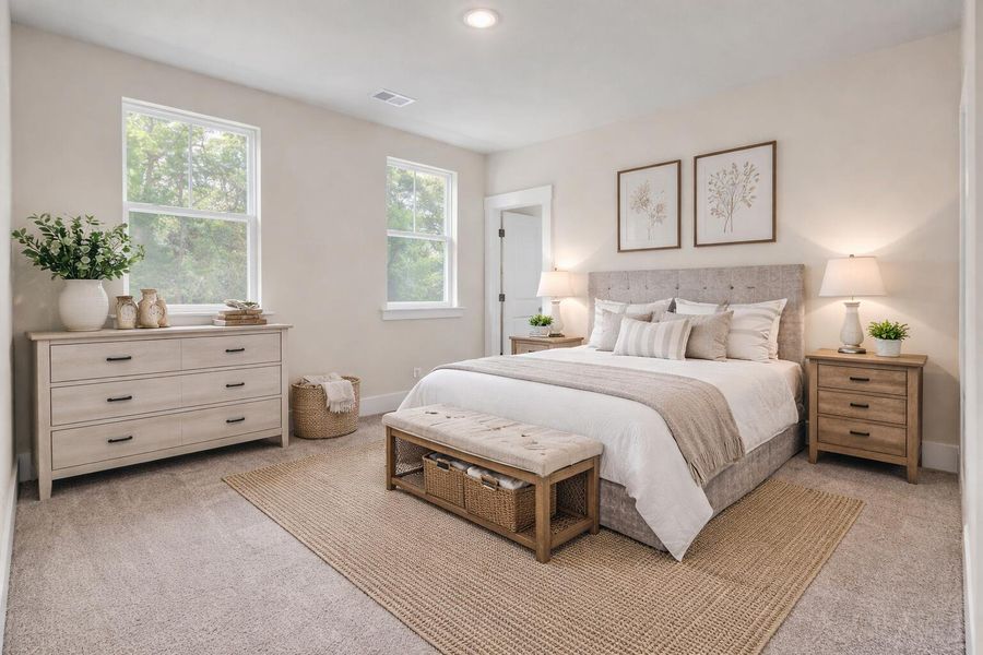 Furnished interior view inside a new home in , Johns Island (Image 6).