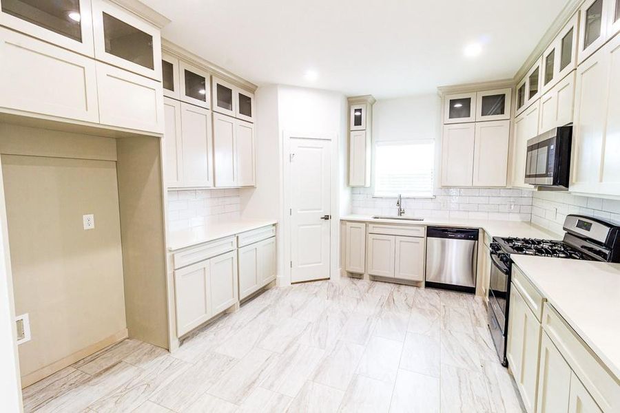 Furnished interior view inside a new home in , Godley (Image 2).