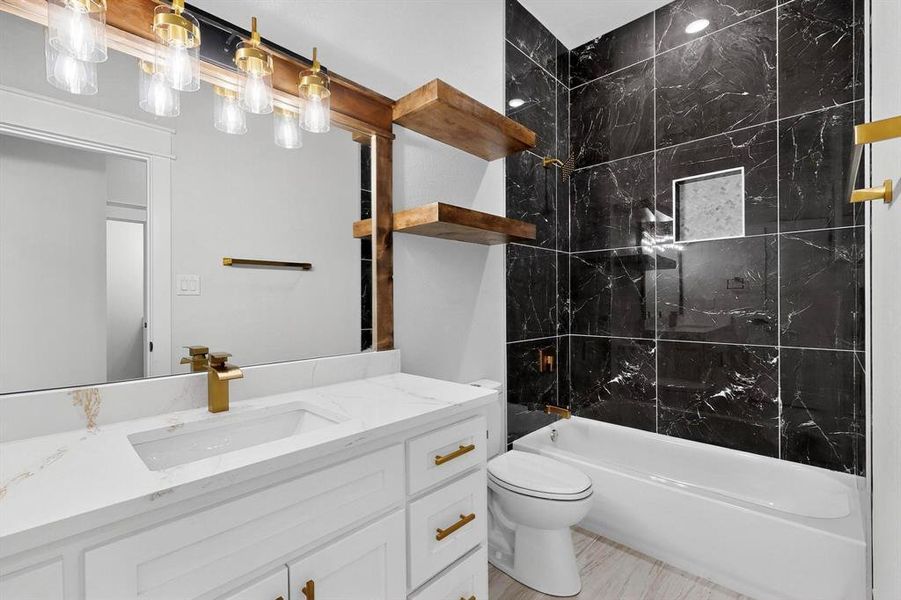 Furnished interior view inside a new home in , Springtown (Image 15).