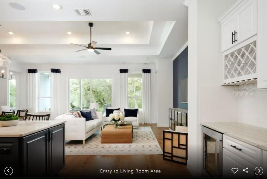 Interior photos- Photo of Del Webb model home with same floor plan, not of actual home listed.