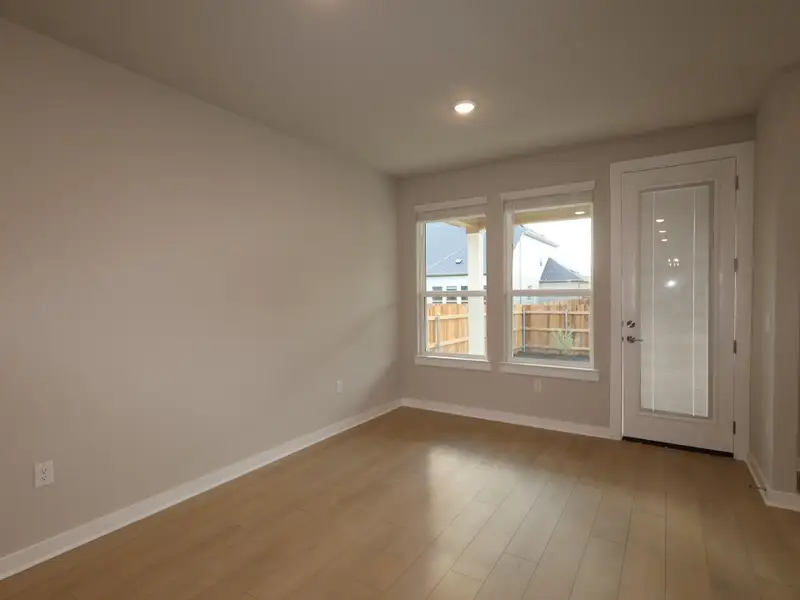 Spacious, unfurnished interior of a new home in Barksdale, Leander (Image 18). Spacious, unfurnished interior of a new home in Barksdale, Leander (Image 18).