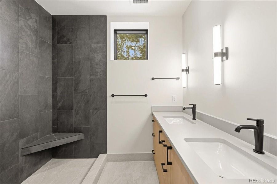 Furnished interior view inside a new home in , Breckenridge (Image 11).