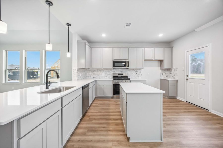 Furnished interior view inside a new home in Barton Place, Cleveland (Image 7). Furnished interior view inside a new home in Barton Place, Cleveland (Image 7).