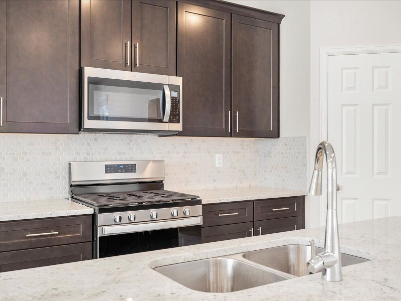 The Telluride floorplan interior image taken at a Meritage Homes community in Aurora, CO.