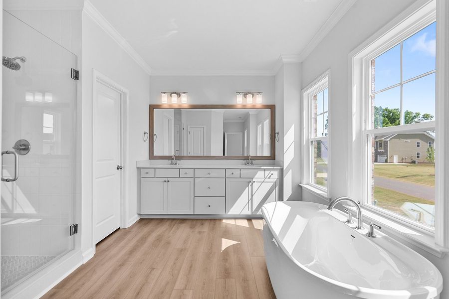 Furnished interior view inside a new home in Lilah Grove, Summerfield (Image 13).
