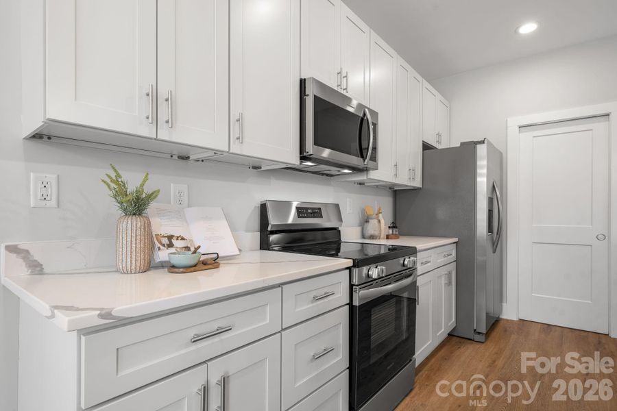 Furnished interior view inside a new home in , Conover (Image 39).