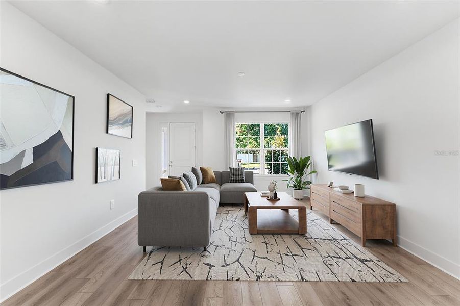 Furnished interior view inside a new home in Wekiva Springs Cove, Apopka (Image 5).