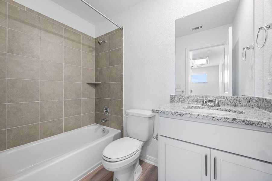 Furnished interior view inside a new home in Longview 50s, Del Valle (Image 5). Furnished interior view inside a new home in Longview 50s, Del Valle (Image 5).