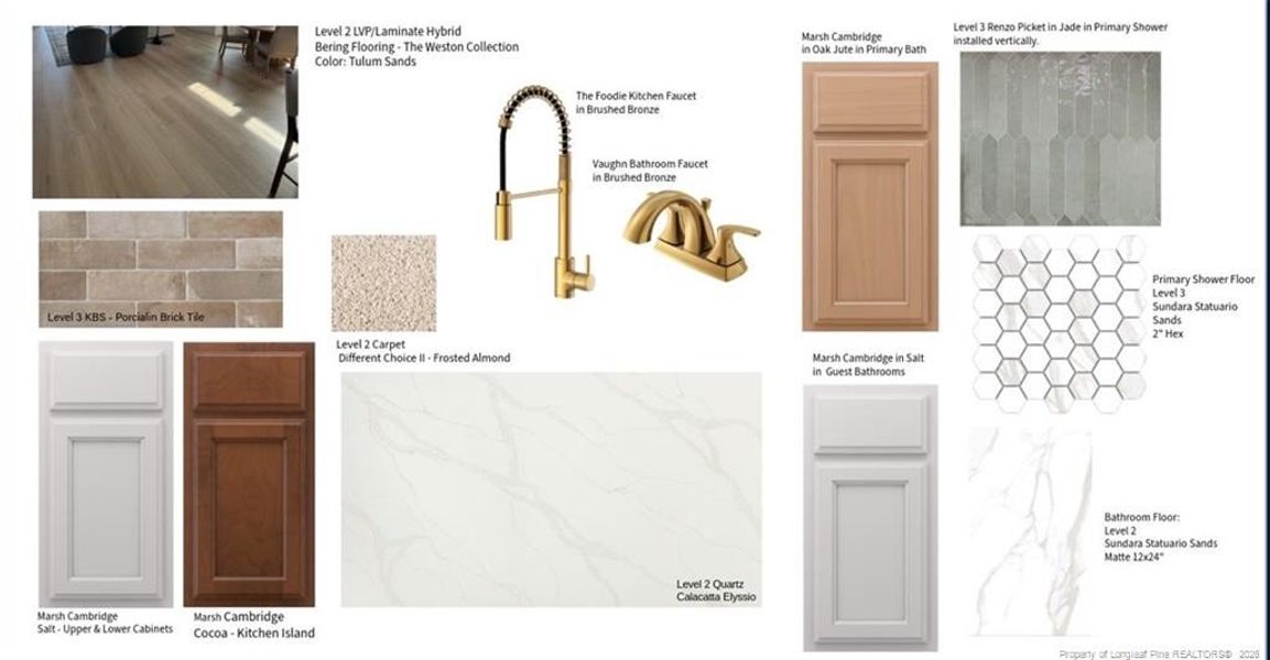 Mood Board of Selections