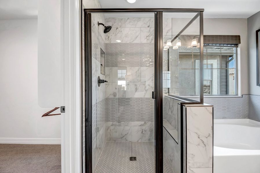 Furnished interior view inside a new home in Ironwood Villages at North Creek, Queen Creek (Image 23).