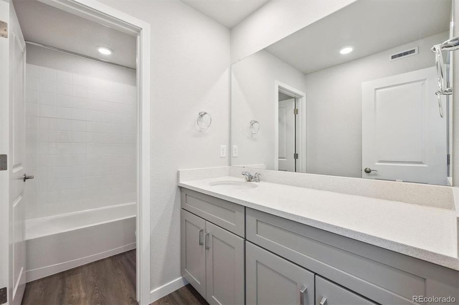 Furnished interior view inside a new home in Farmlore, Brighton (Image 6). Furnished interior view inside a new home in Farmlore, Brighton (Image 6).