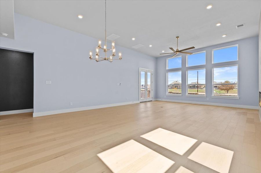 Spacious, unfurnished interior of a new home in , Round Rock (Image 34).